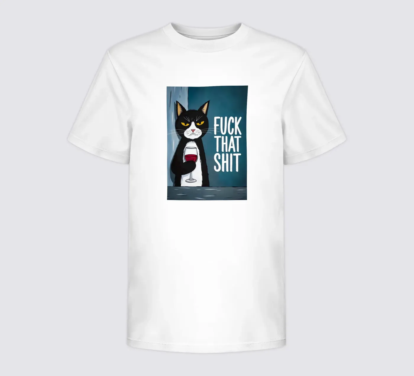 Grumpy Cat Wijn kinder t-shirt van Arjun
