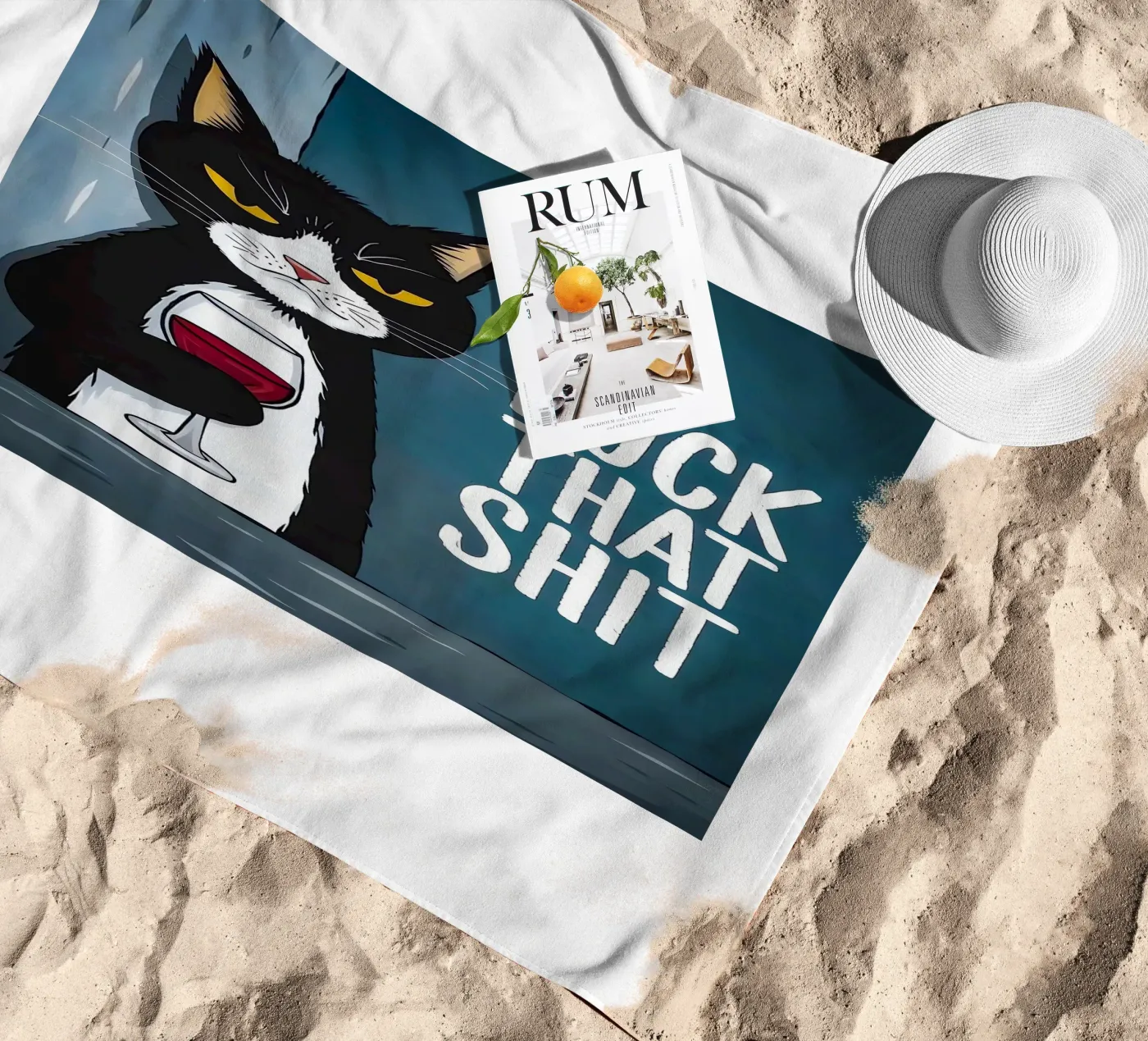 Grumpy Cat Wine telo mare da Arjun