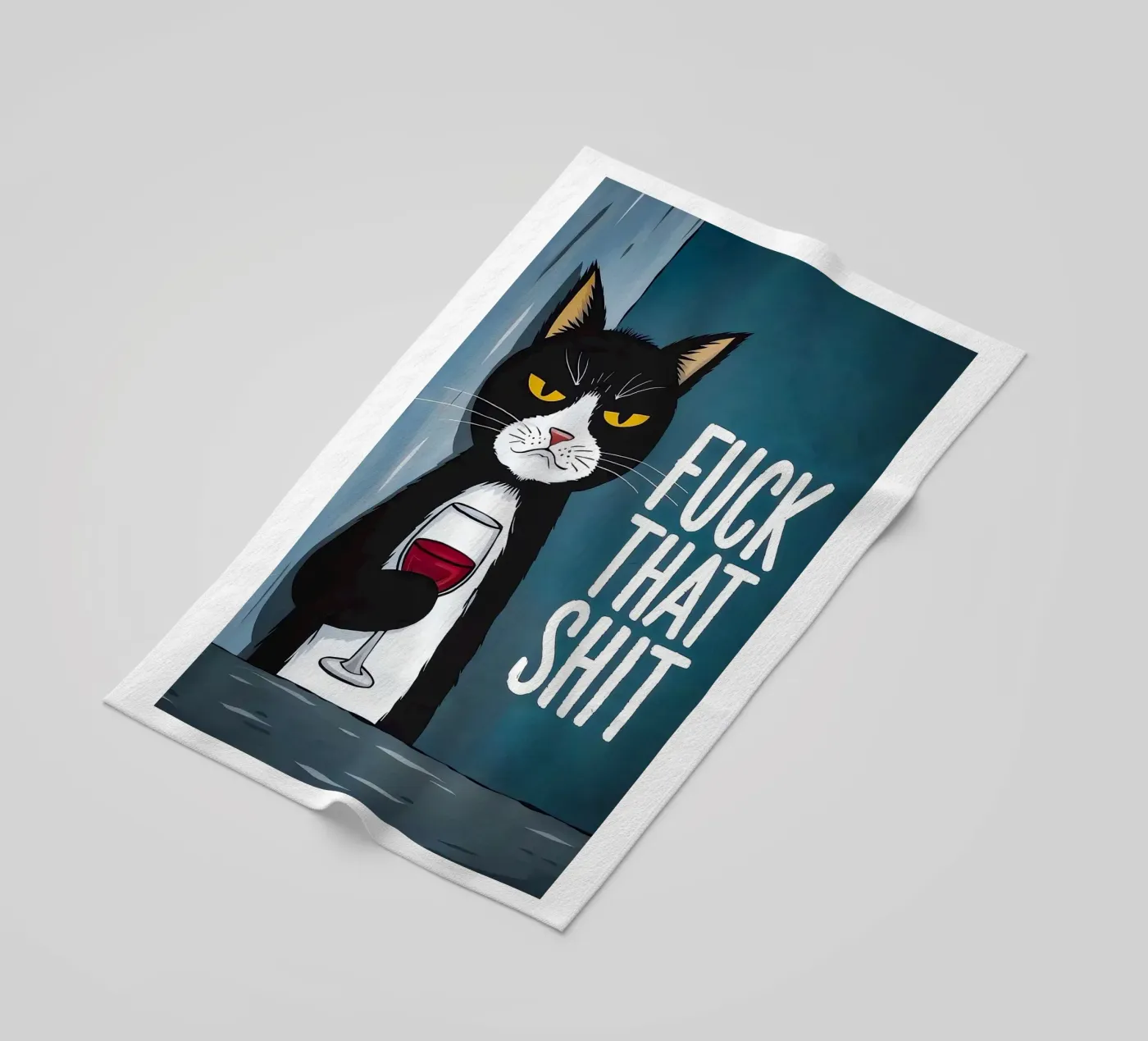 Grumpy Cat Wine telo mare da Arjun