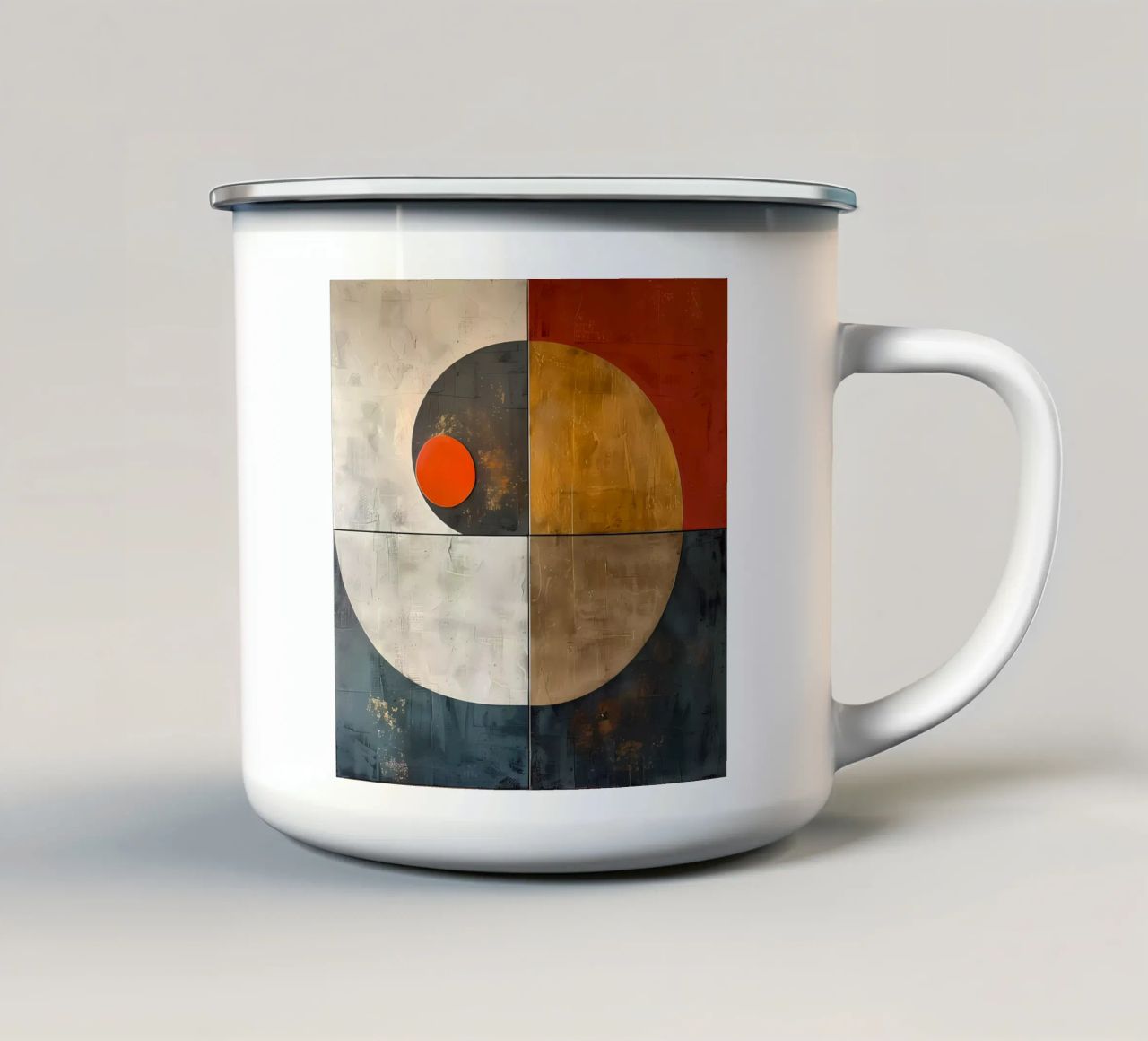 Colori misti astratti boho tazza in smalto da LaylaOzHome