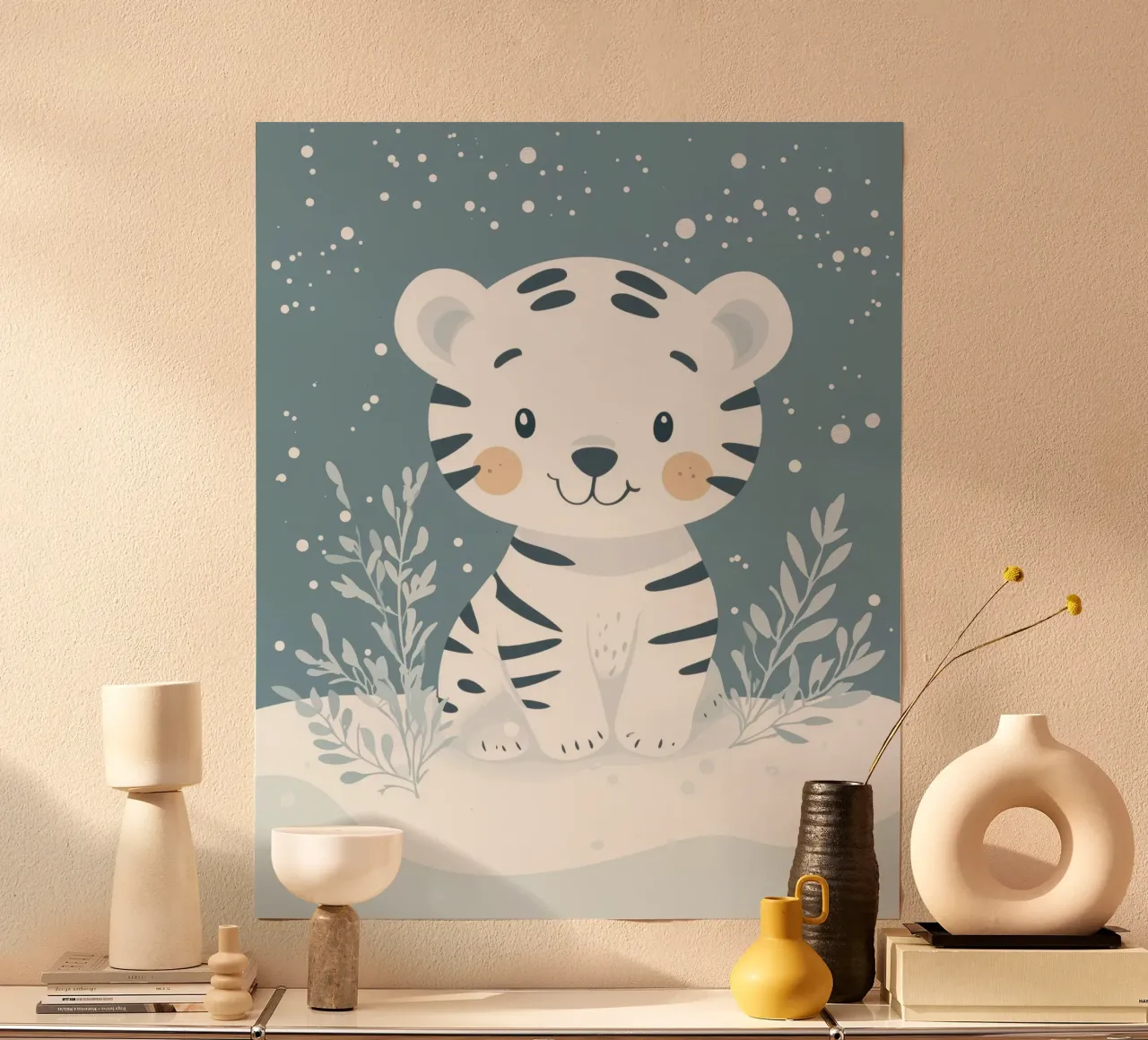 Tigre stravagante poster da Happy Littles