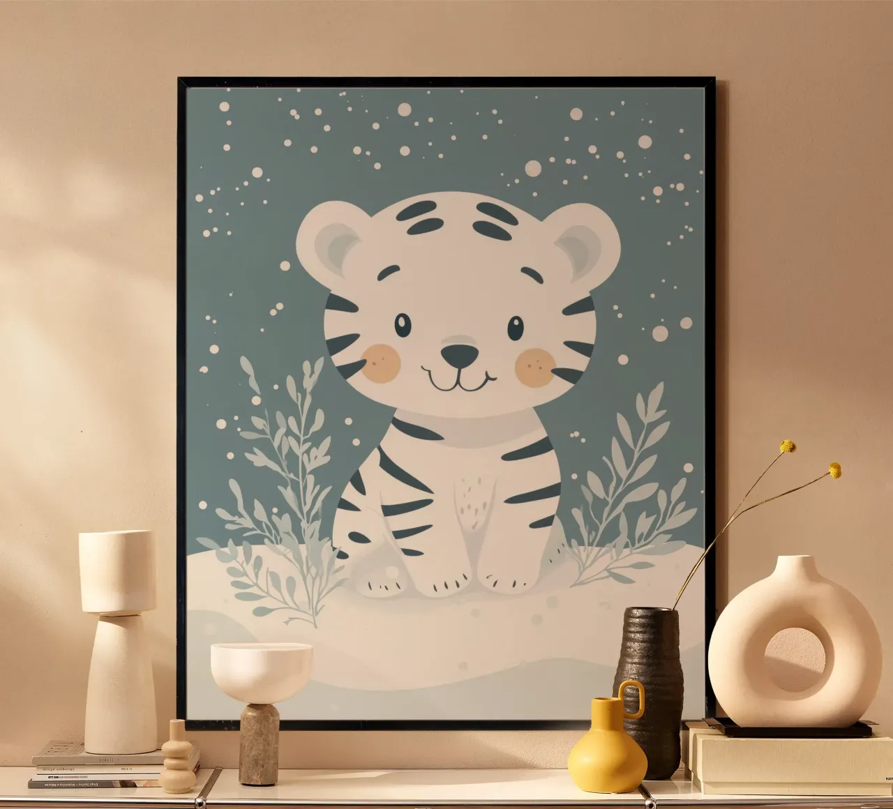 Tigre stravagante poster da Happy Littles