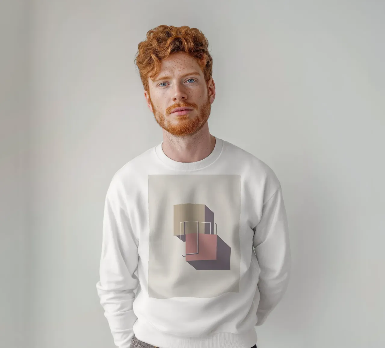 Rectangle Overlap sweatshirt van Botanical Gallery