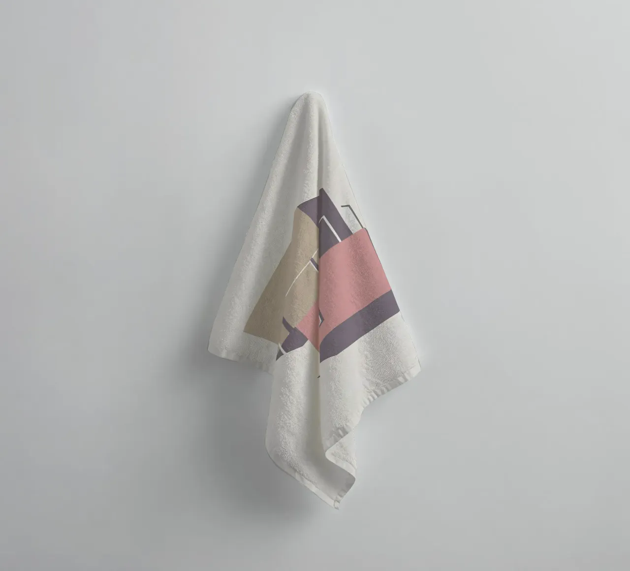 Rectangle Overlap badhanddoek van Botanical Gallery