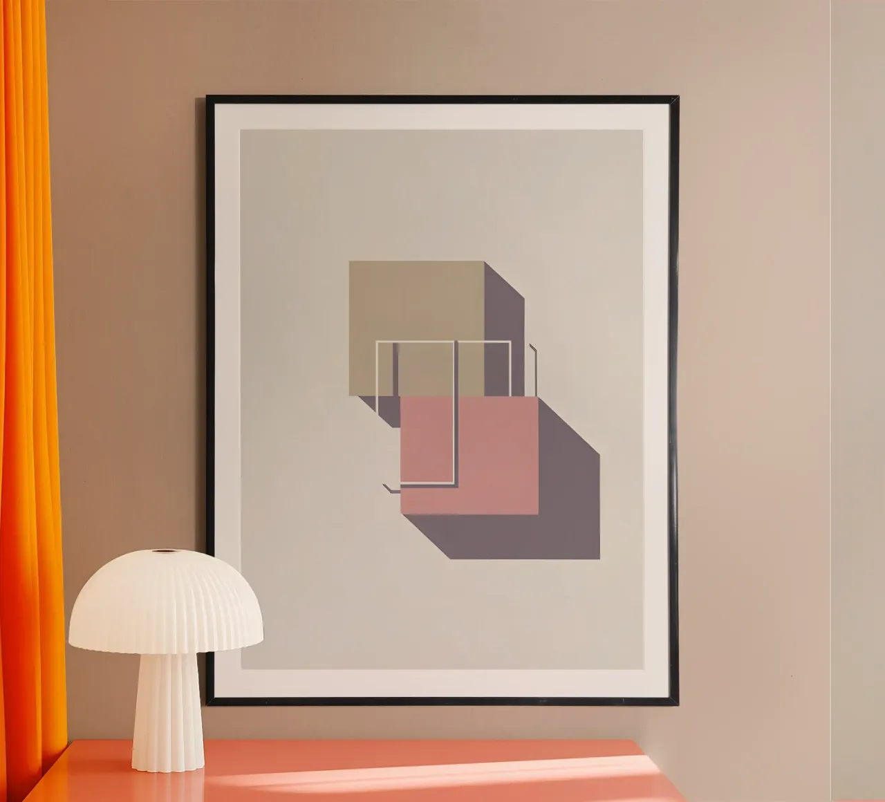 Rectangle Overlap poster van Botanical Gallery