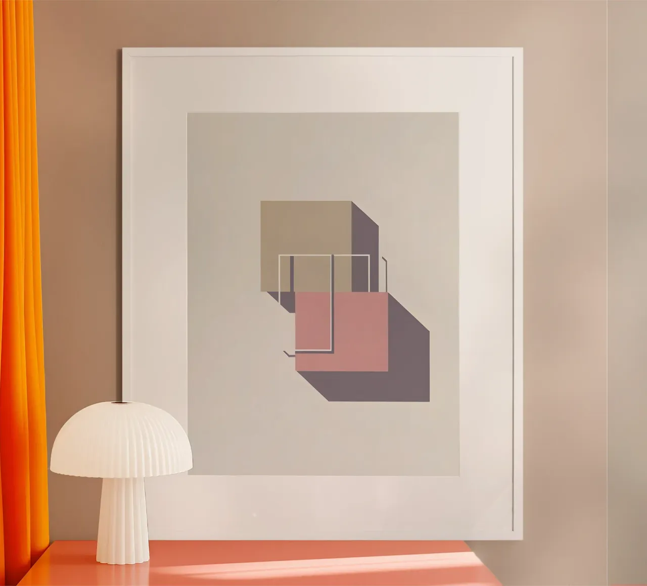 Rectangle Overlap poster van Botanical Gallery