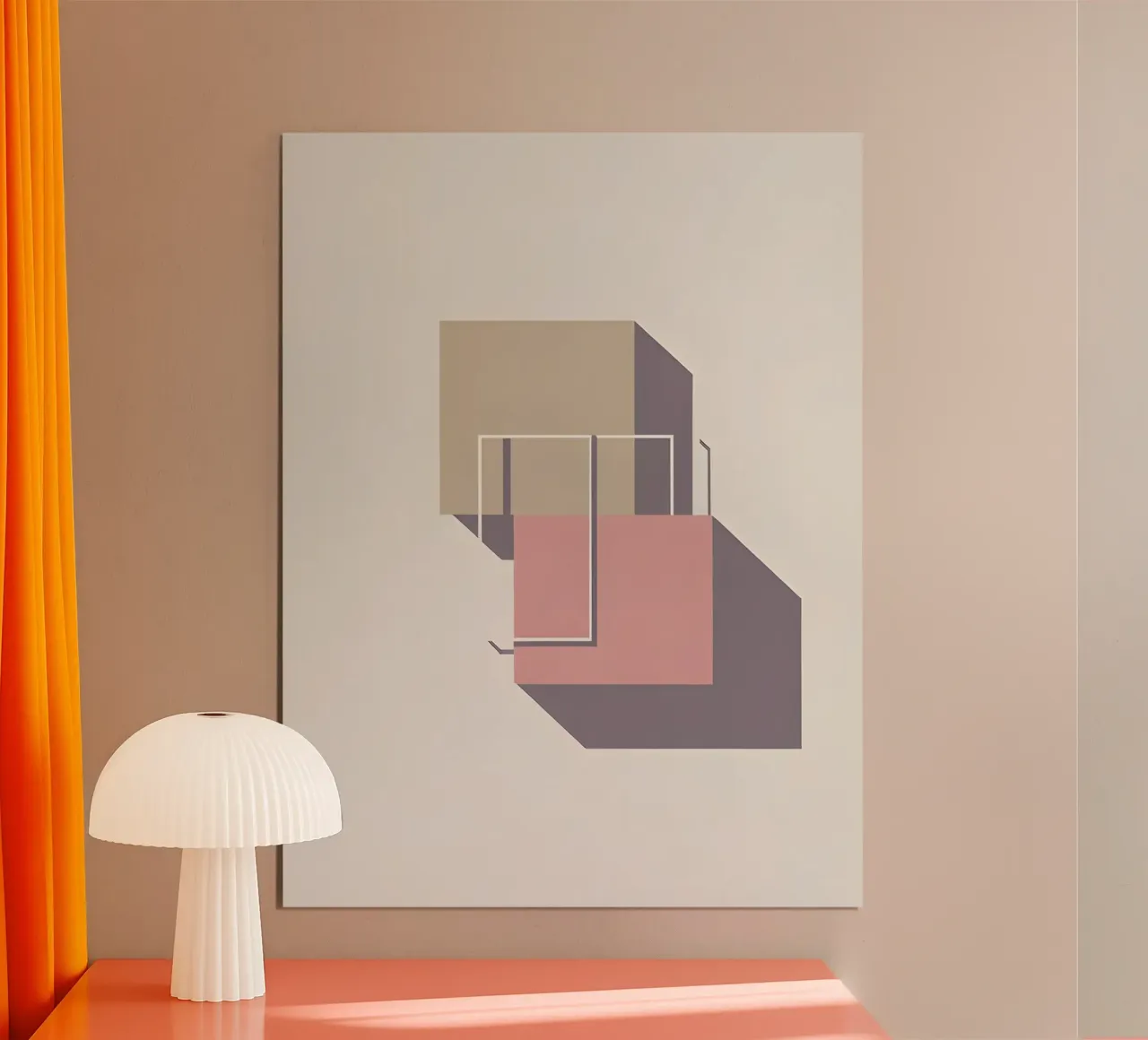 Rectangle Overlap poster van Botanical Gallery