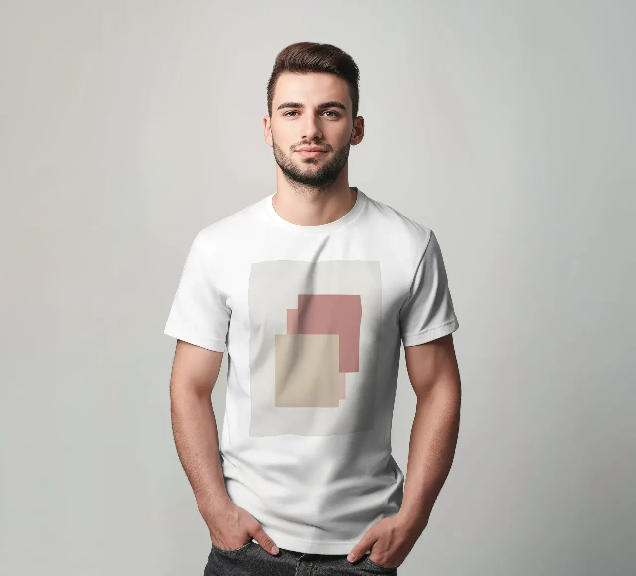 Rectangle Overlap t-shirt van Botanical Gallery