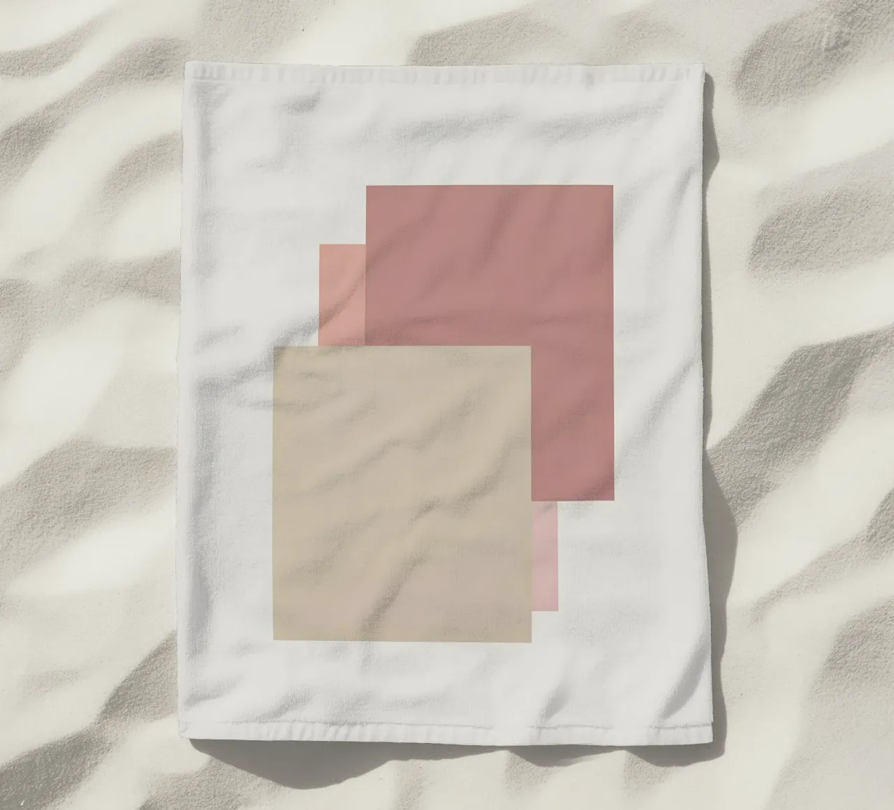 Rectangle Overlap strandhanddoek van Botanical Gallery