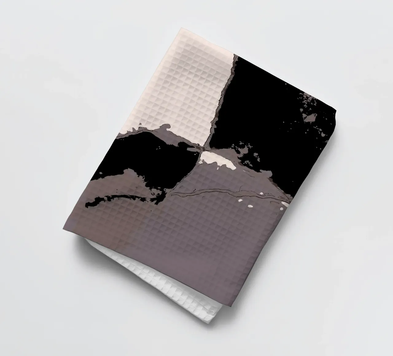 Organic 14 | Muted Neutrals tea towel by sabidussi