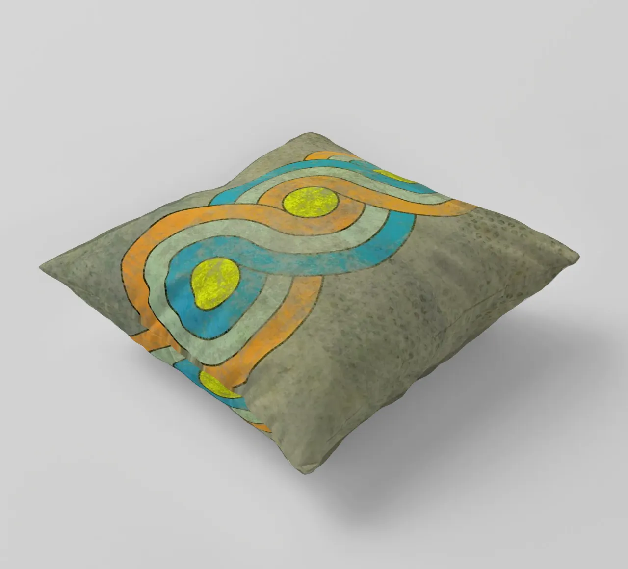 Infinite decorative cushion by Metron