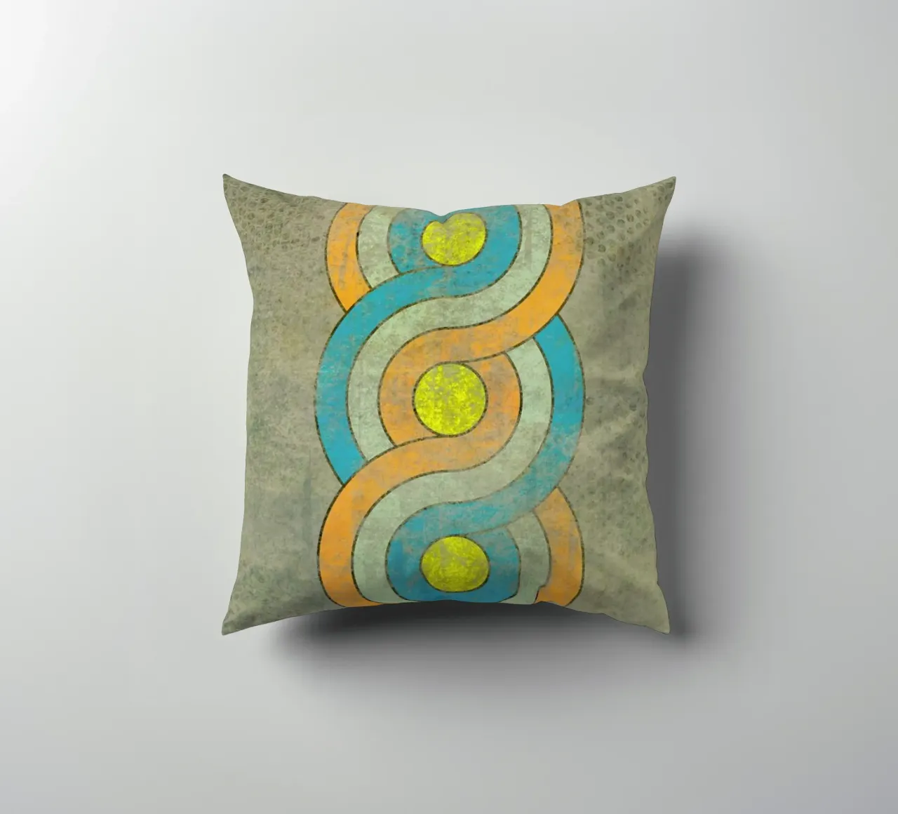 Infinite decorative cushion by Metron