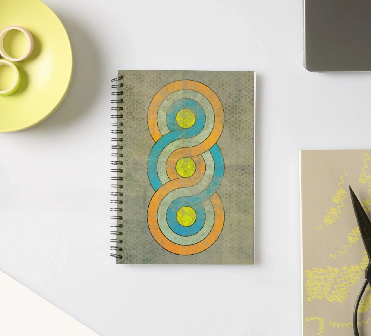 Infinite cuaderno de espiral de Metron