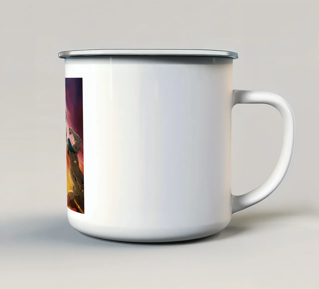 Attacco Titan Rival Devil Classic tazza in smalto da mannys_artt