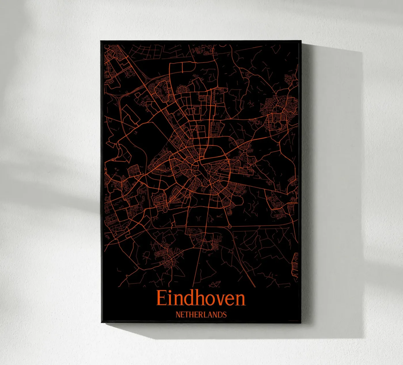 Eindhoven acryl van MiMap