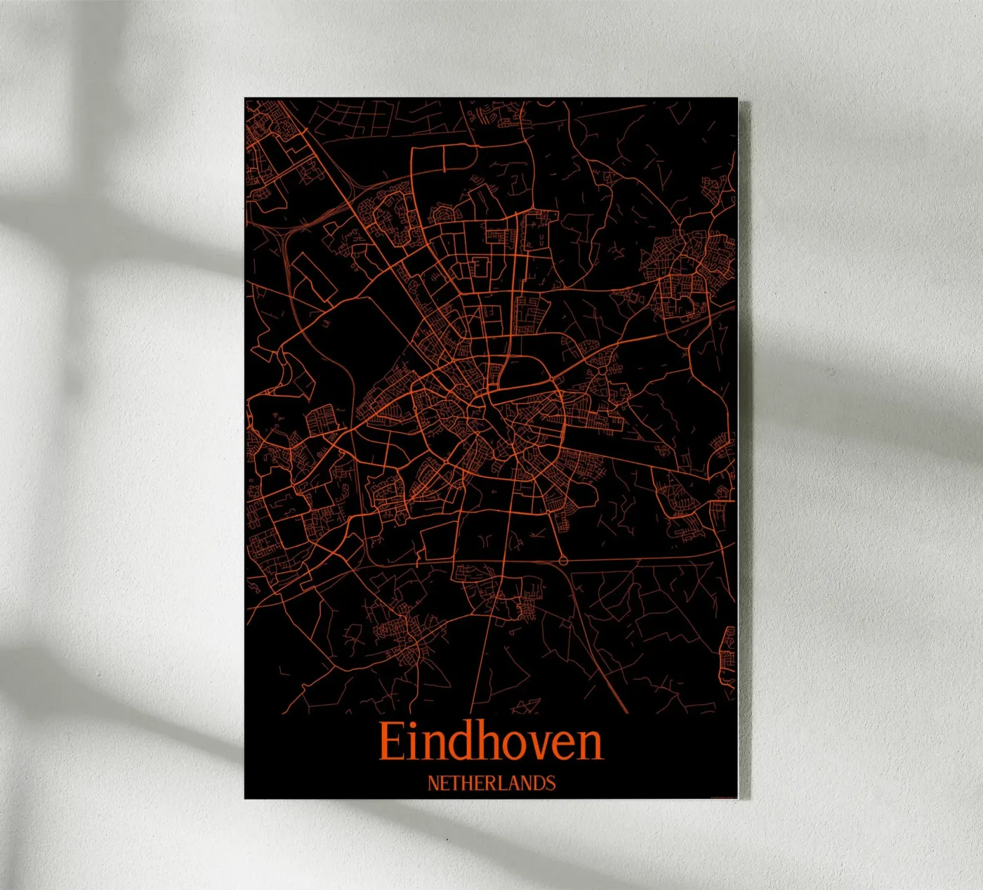 Eindhoven acryl van MiMap