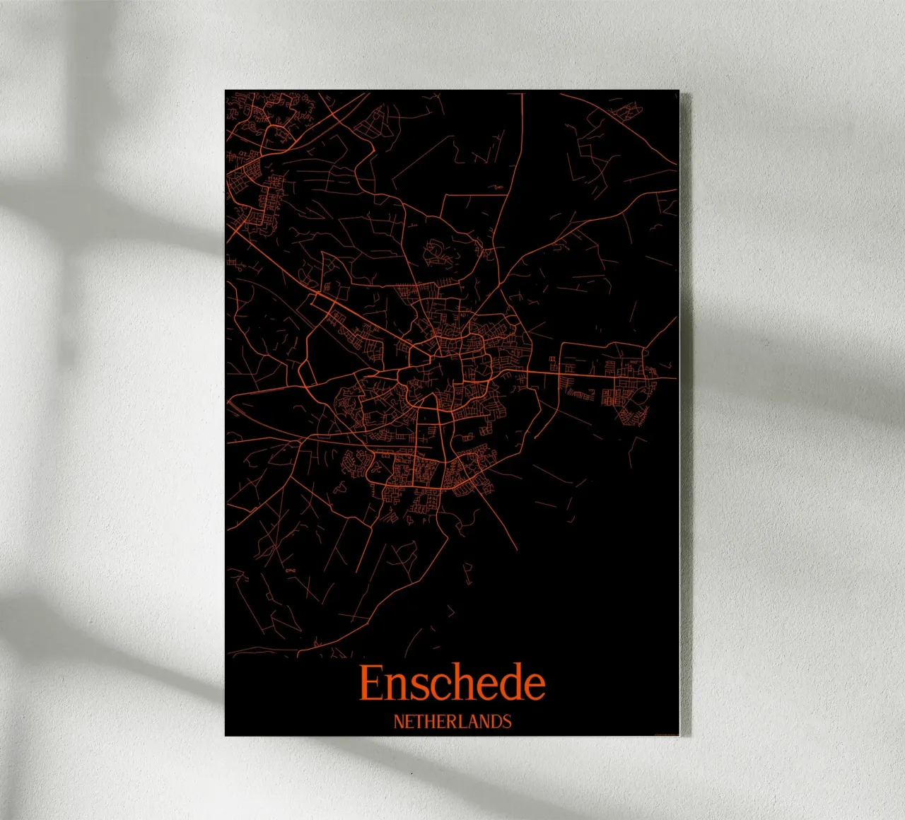 Enschede plexiglass da MiMap