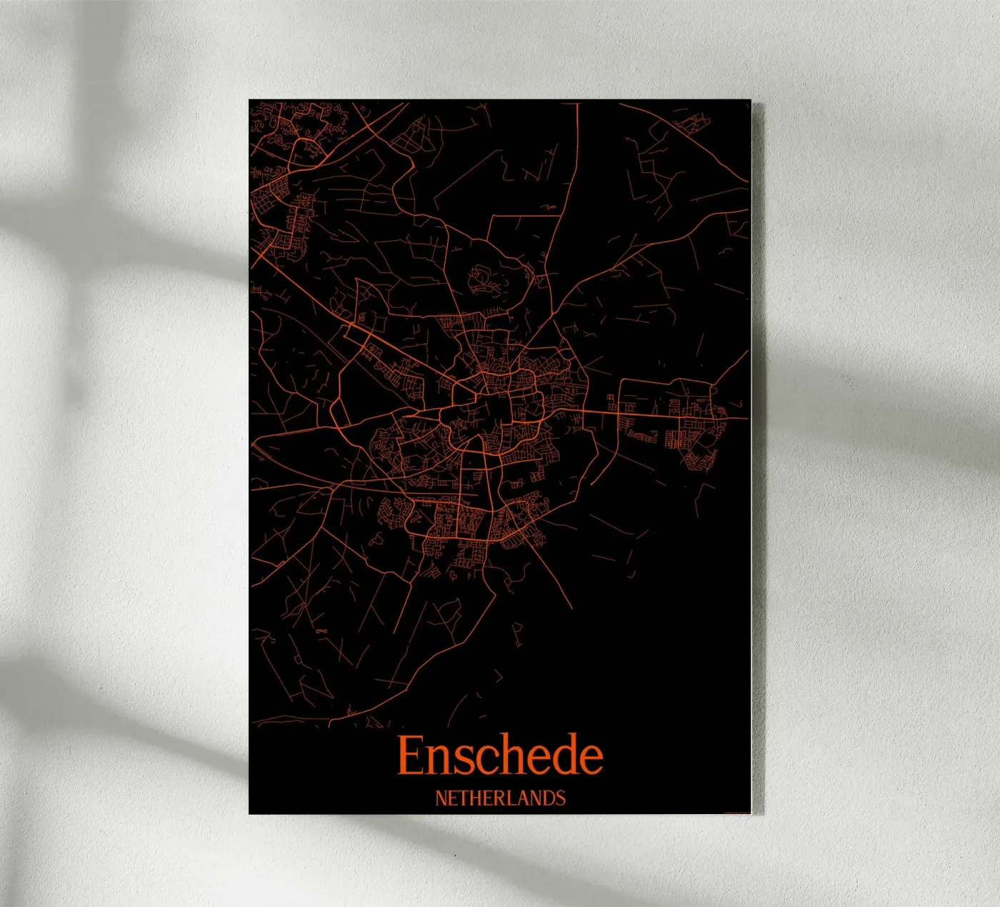 Enschede plexiglas de MiMap