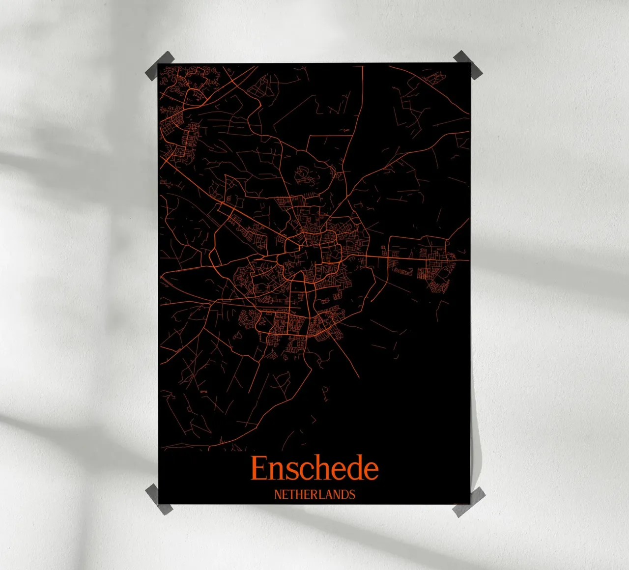 Enschede carta hahnemühle da MiMap