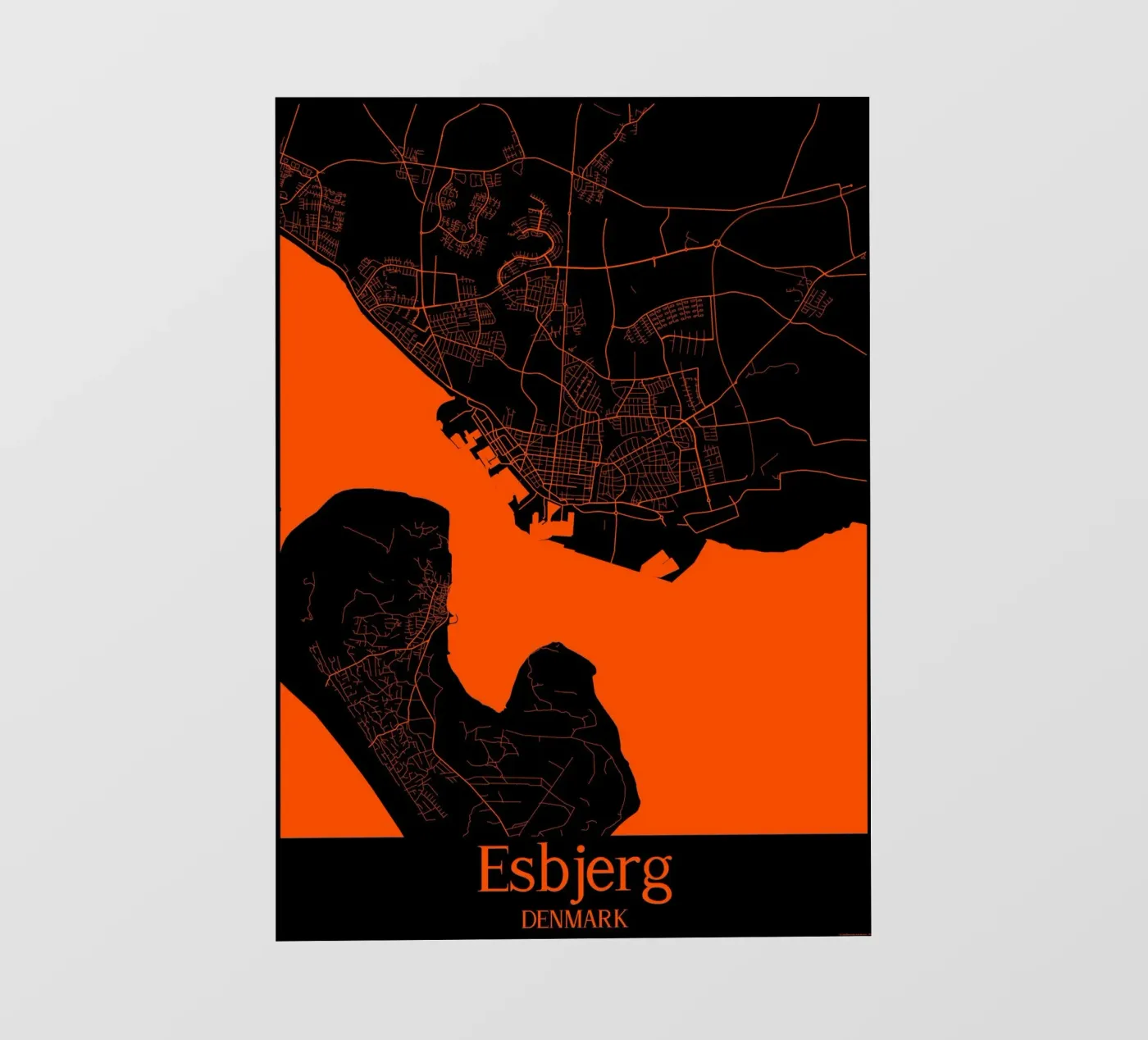 Esbjerg fotobehang van MiMap