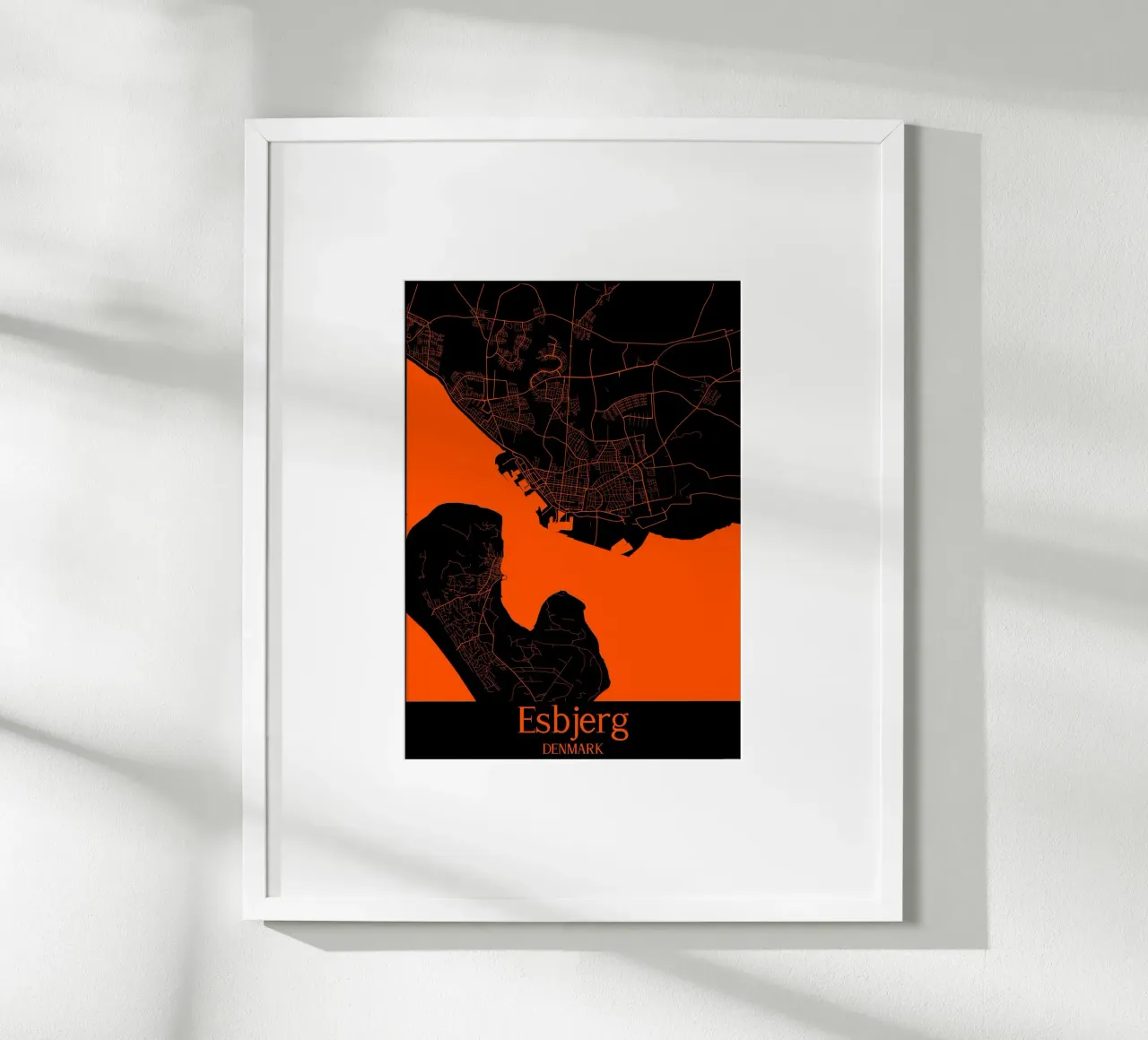 Esbjerg poster van MiMap