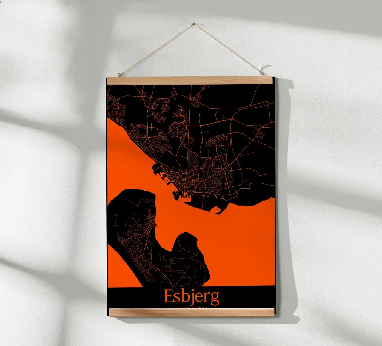 Esbjerg poster van MiMap