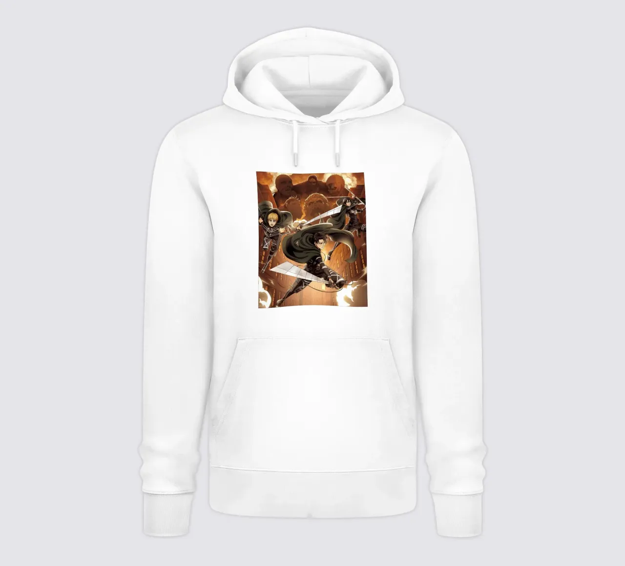 Capitán Héroe Attack Titan Classic sudadera con capucha de mannys_artt