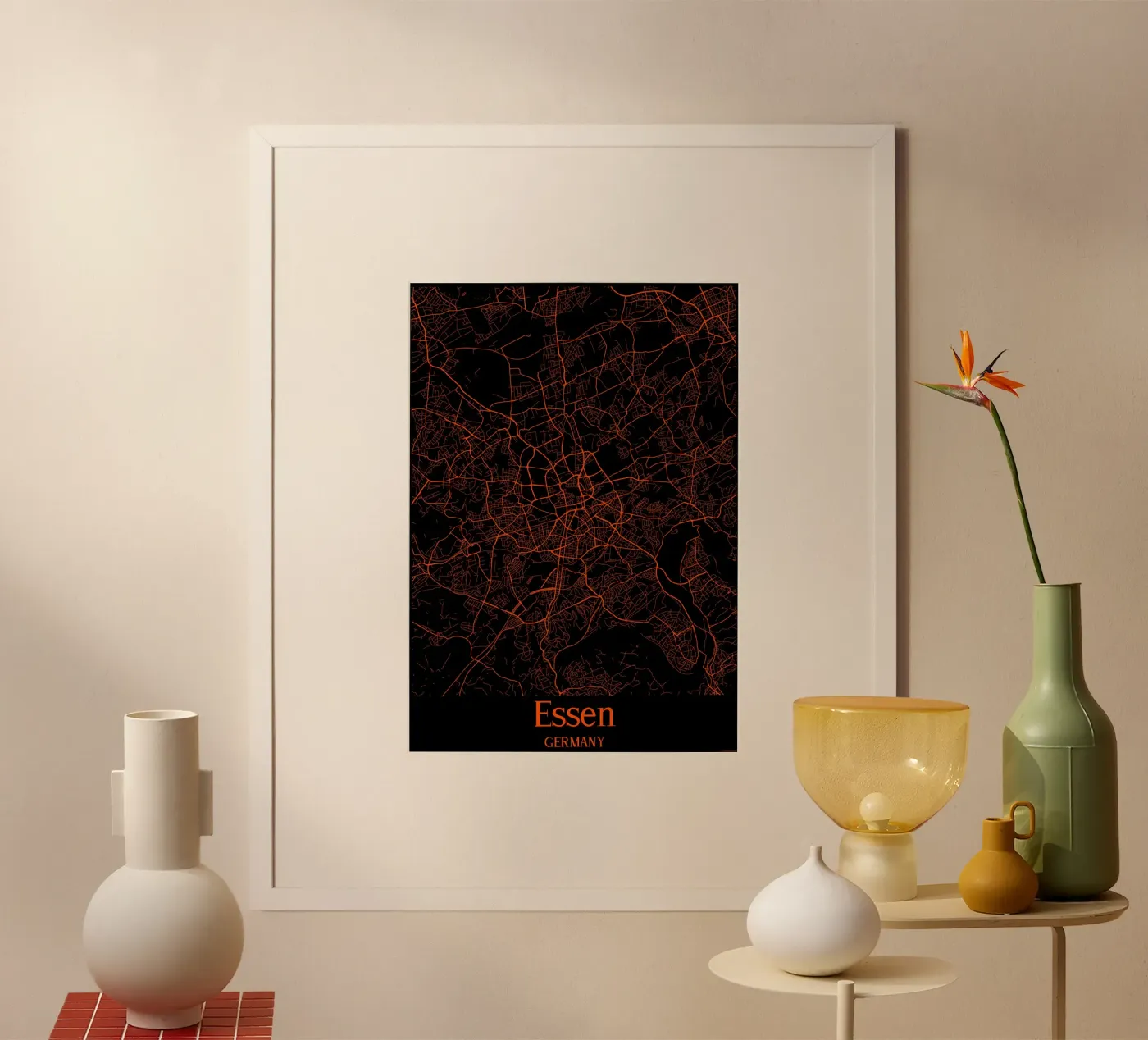 Essen poster by MiMap