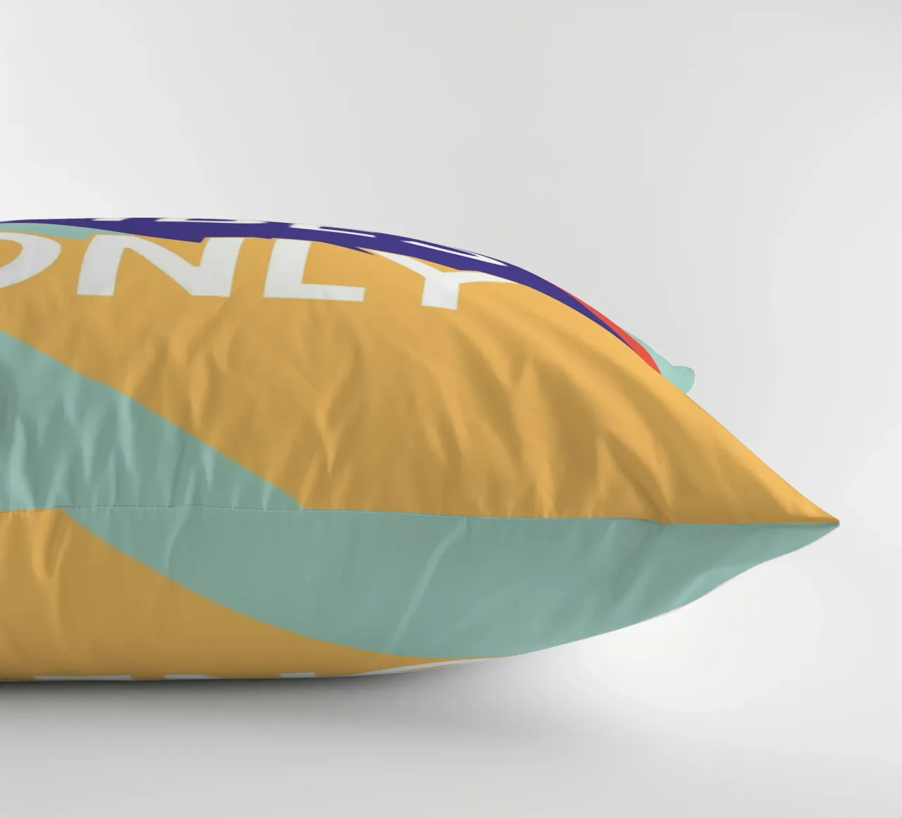 GOOD VIBES ONLY - Retro Pop cuscino da Typo Designs