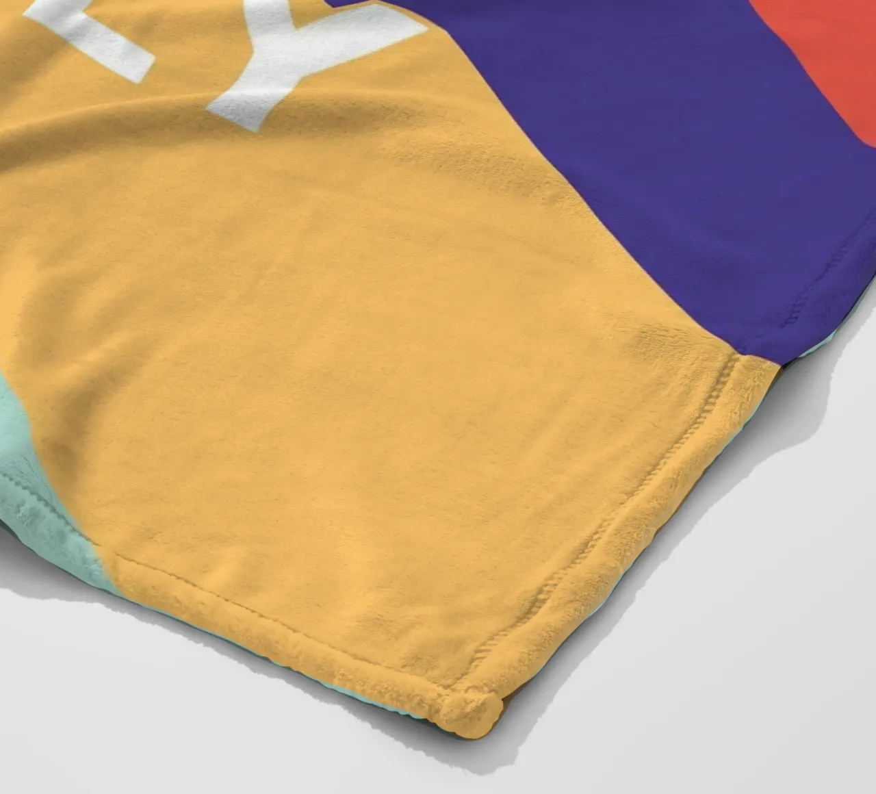 GOOD VIBES ONLY - Retro Pop coperta in pile da Typo Designs