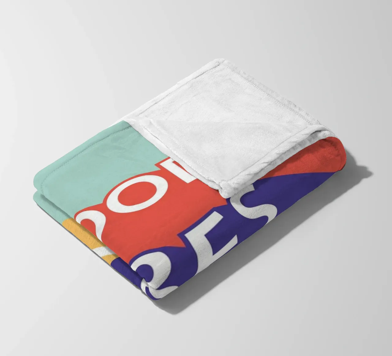 GOOD VIBES ONLY - Retro Pop coperta in pile da Typo Designs