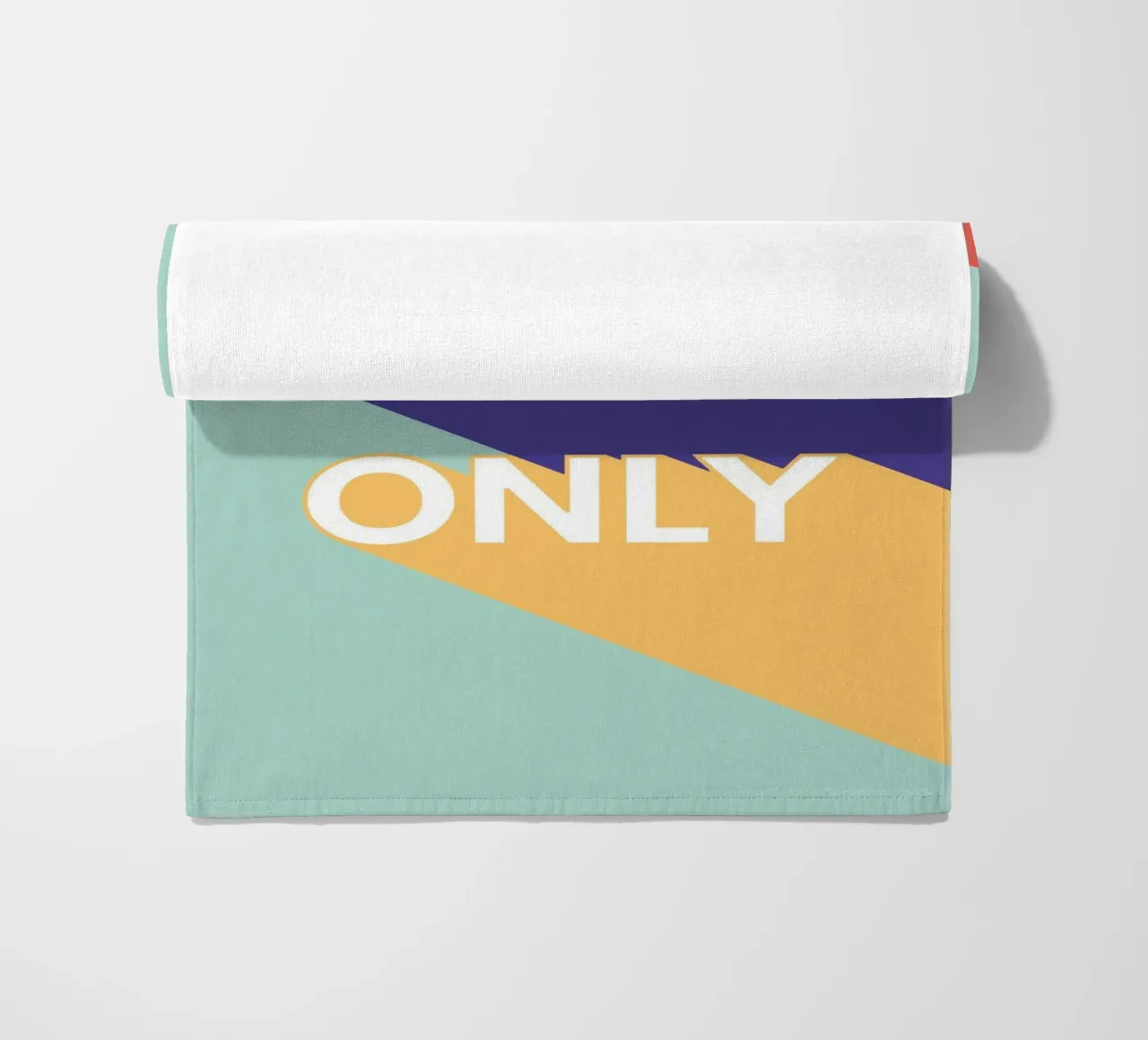 GOOD VIBES ONLY - Retro Pop telo mare da Typo Designs