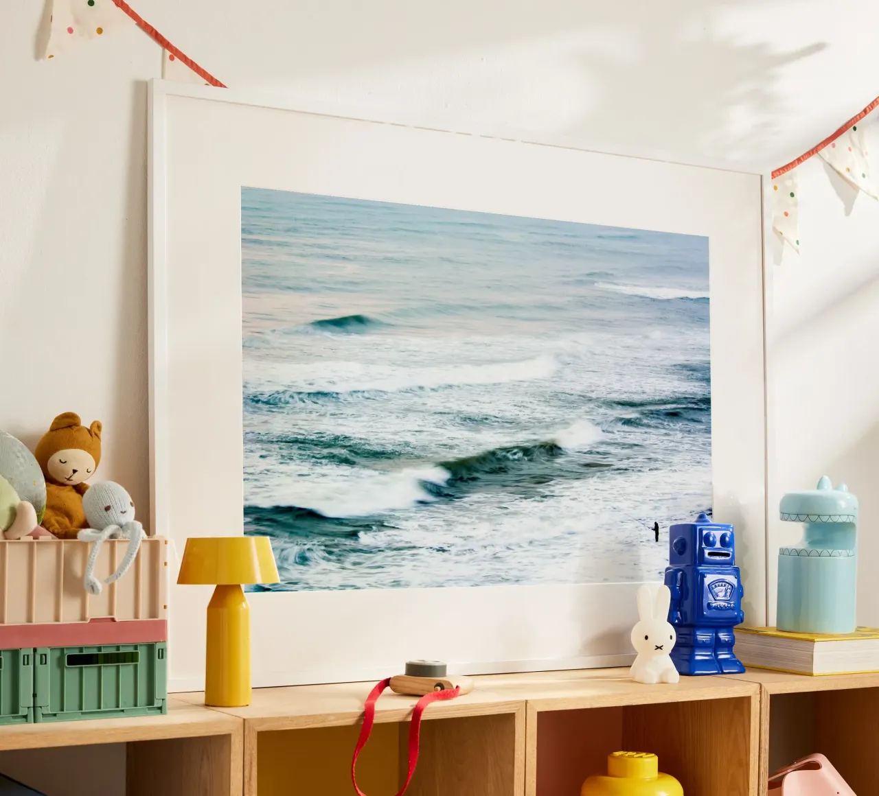Il pescatore che poster con telaio in plastica da Tal Paz-Fridman