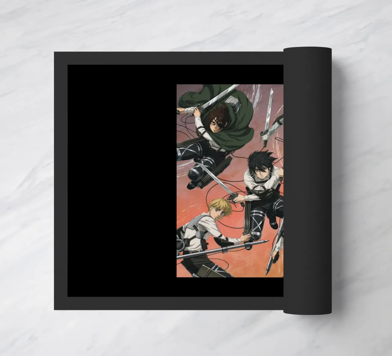 Armin Arlert e gli amici di Attack Titan Essential zerbino da mannys_artt