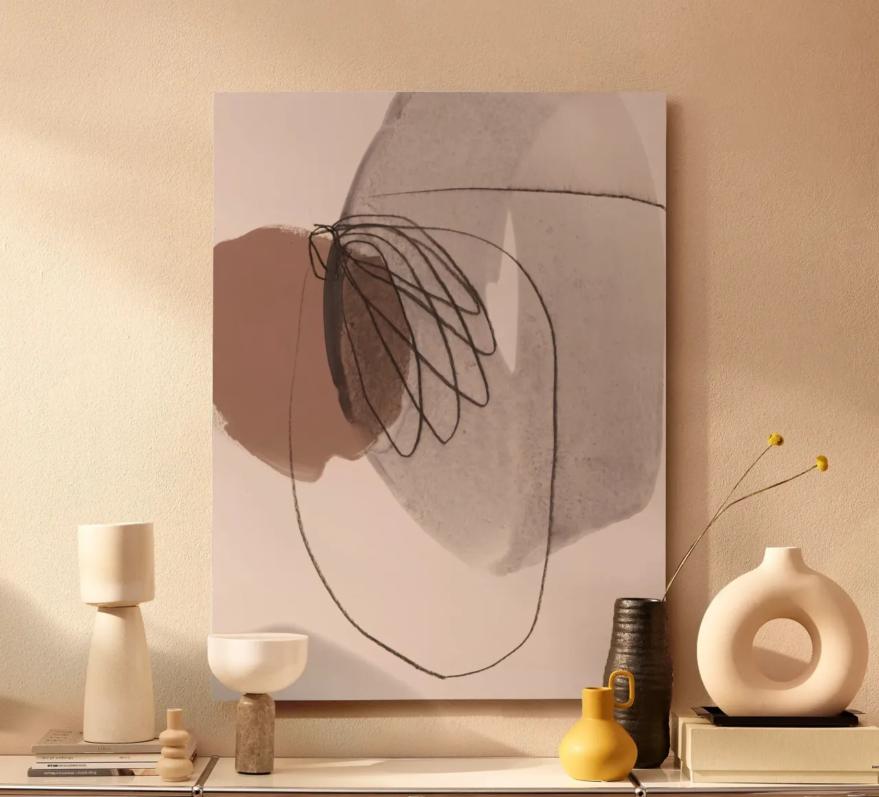 line and shape abstract 3 alluminio dibond da IRIS LEHNHARDT FINE ART