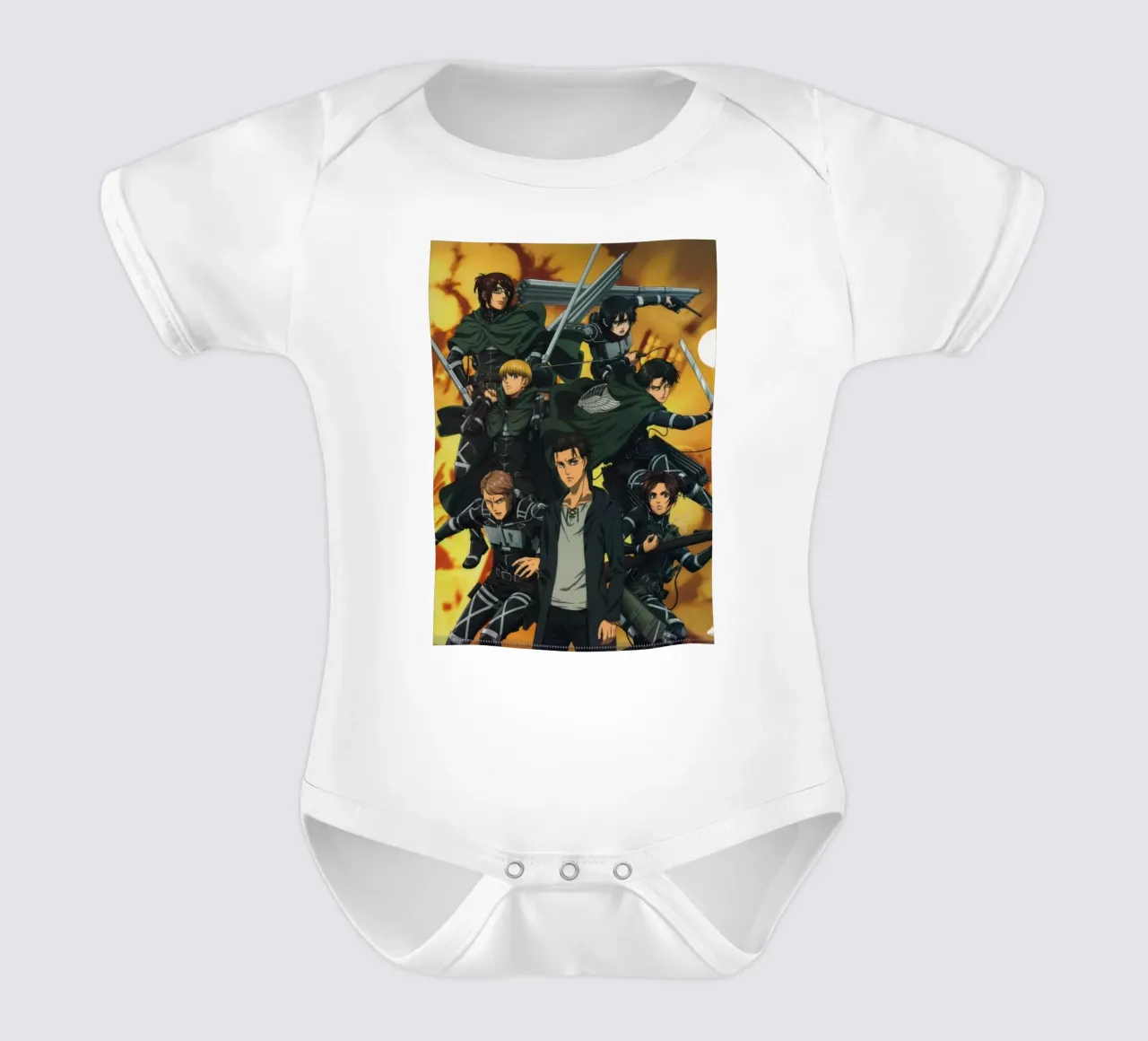 Levi Captain Cool AOT Essential body neonato maniche corte da mannys_artt