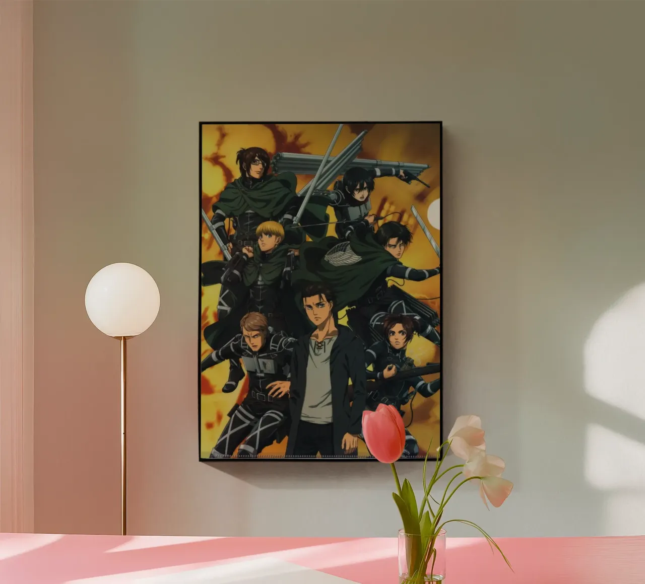 Levi Captain Cool AOT Essential plexiglass da mannys_artt