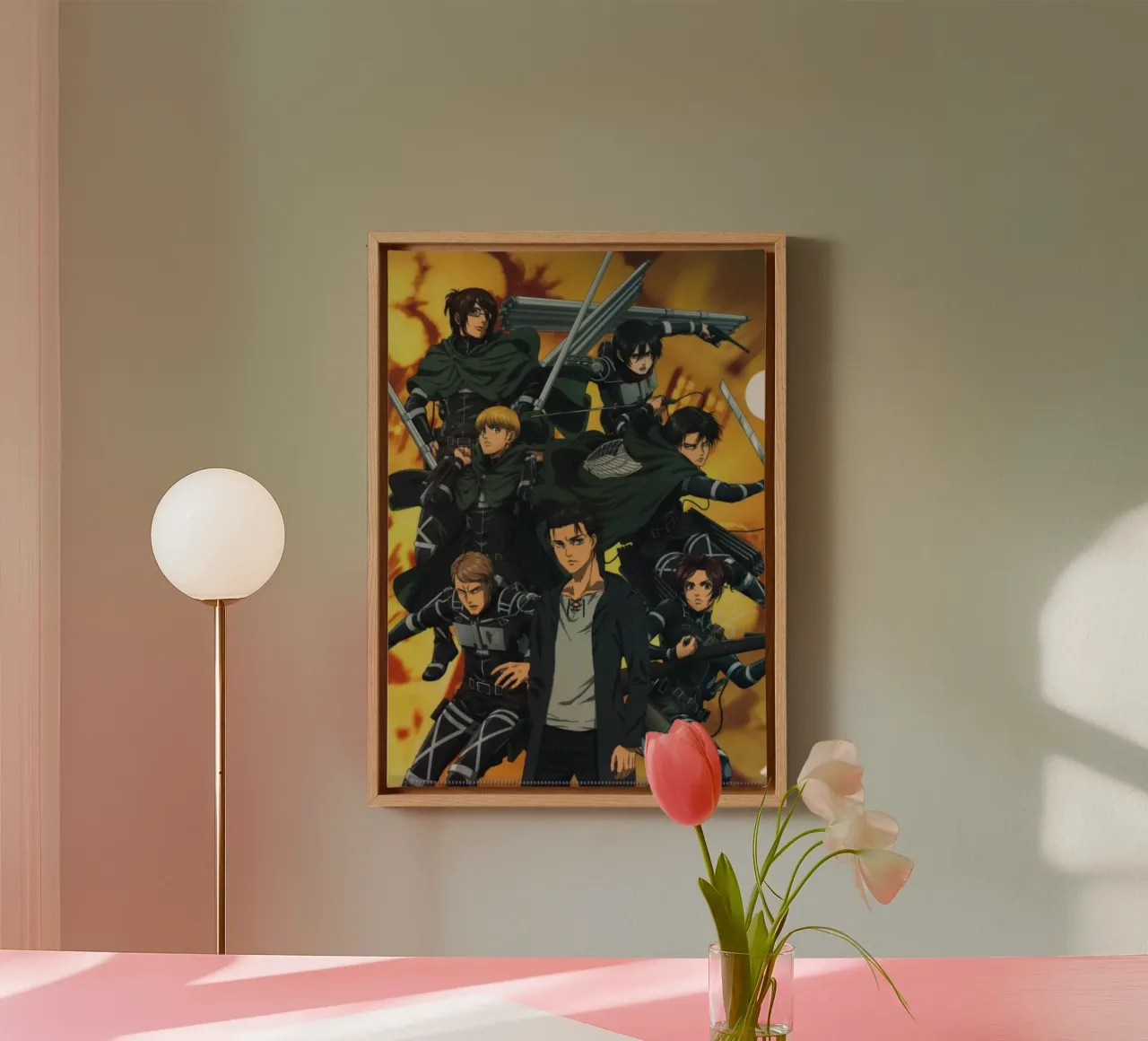 Levi Koel AOT Essentieel canvas met Baklijst van mannys_artt