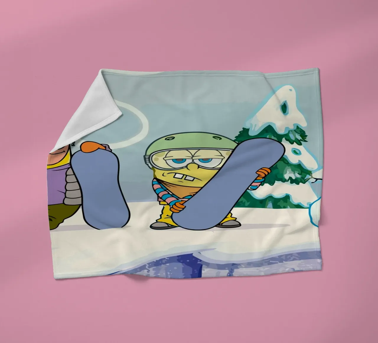 Spongebob and Patrick playing sky coperta in pile da Dumery Art