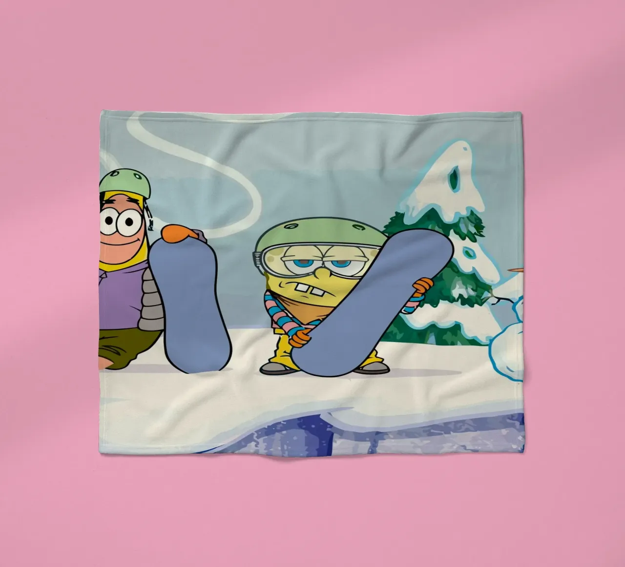 Spongebob and Patrick playing sky coperta in pile da Dumery Art