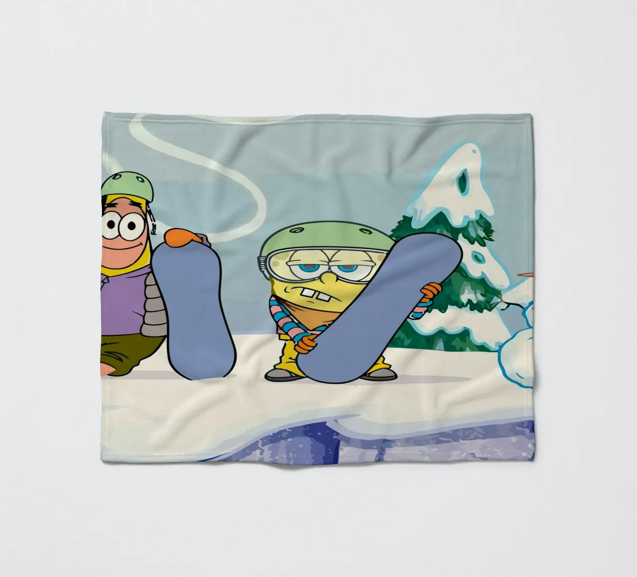 Spongebob and Patrick playing sky coperta in pile da Dumery Art