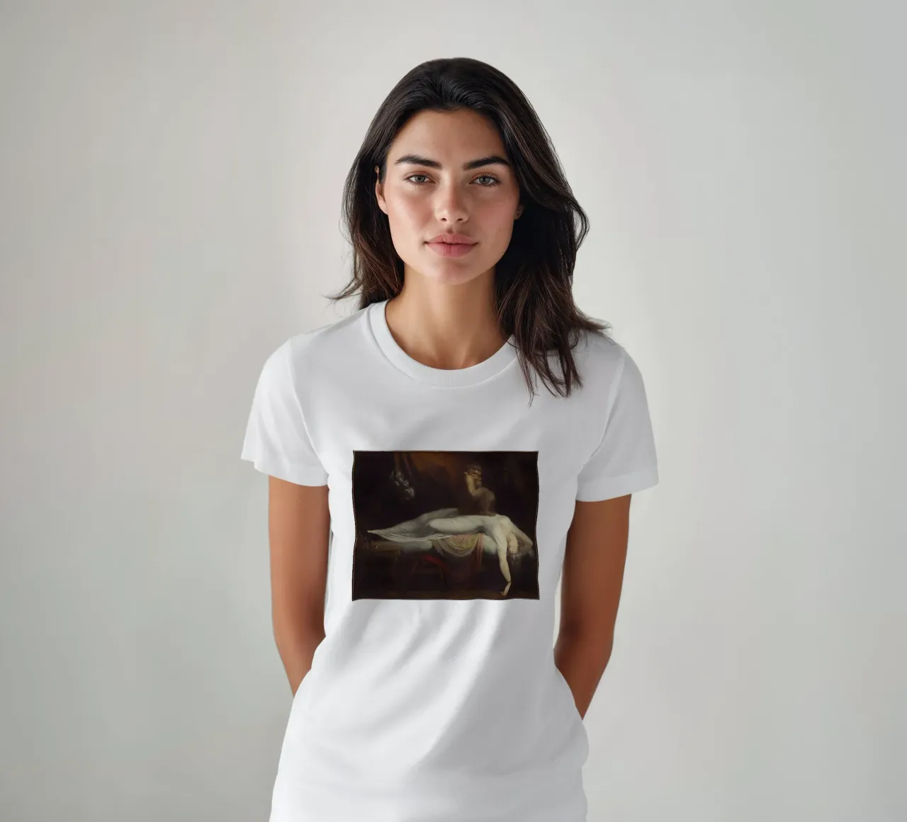 'The Nightmare' by Johann Heinrich Füssli t-shirt da Melty Shirts