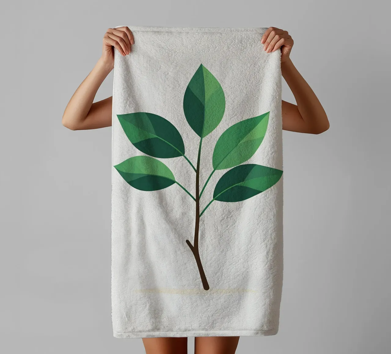 Ramo semplice asciugamano da bagno da Botanical Gallery