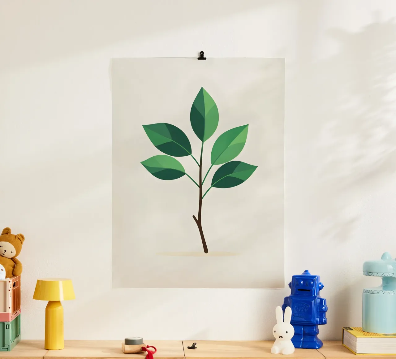 Einfacher Zweig Poster von Botanical Gallery