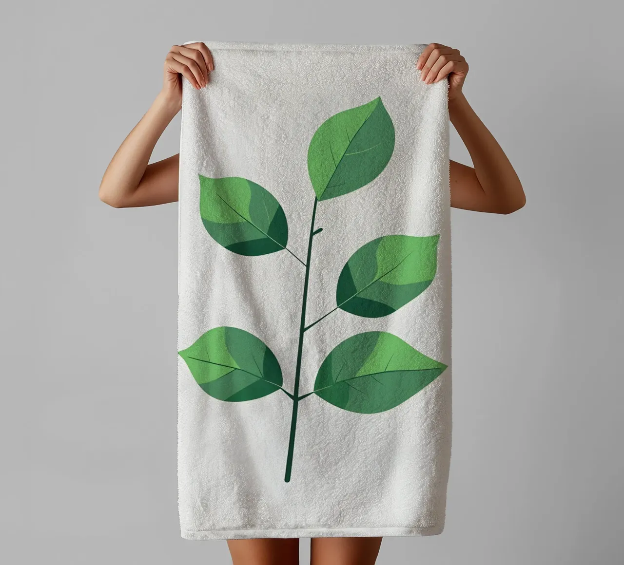 Ramo semplice asciugamano da bagno da Botanical Gallery