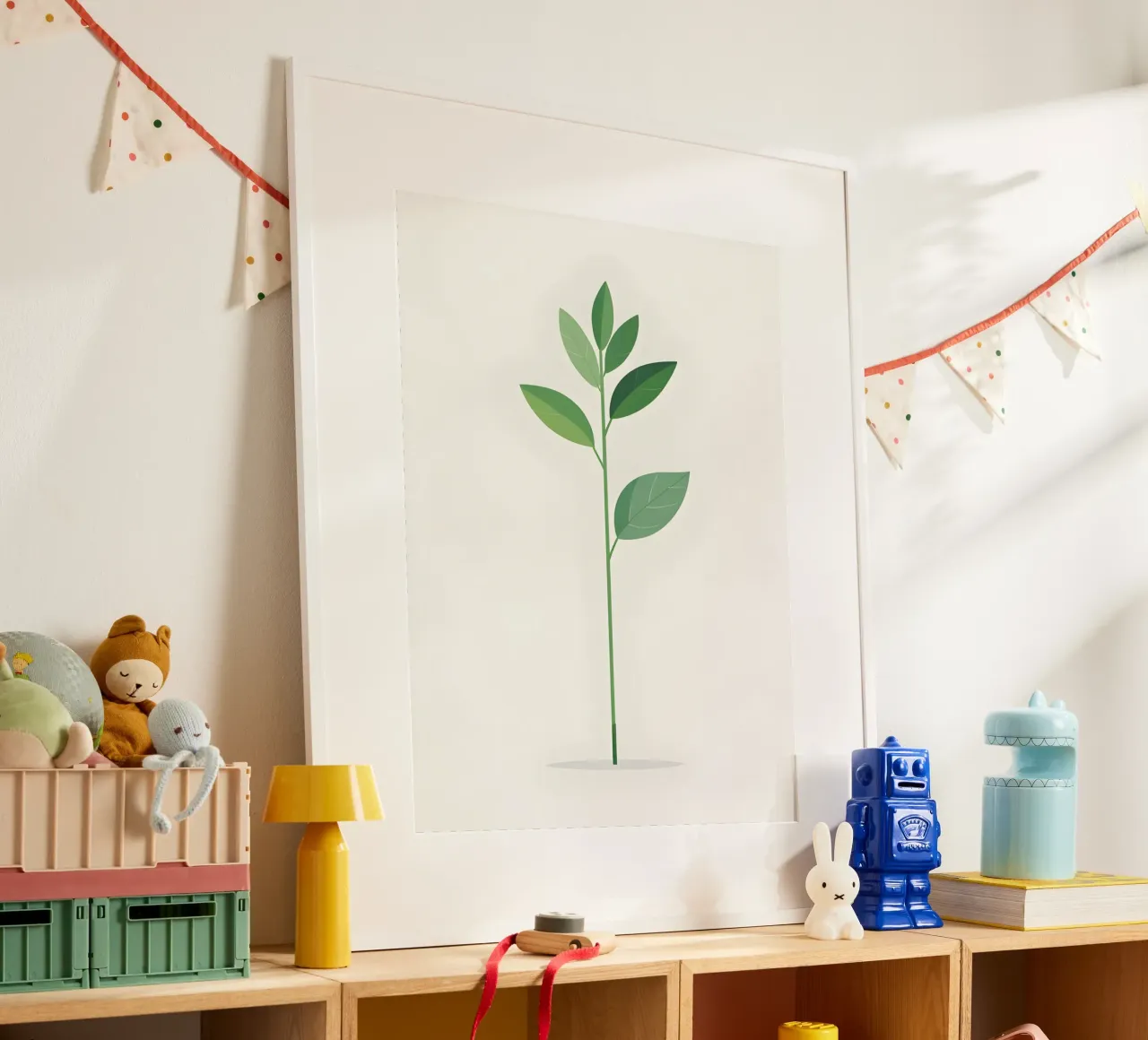 Stelo di pianta minimalista poster da Botanical Gallery