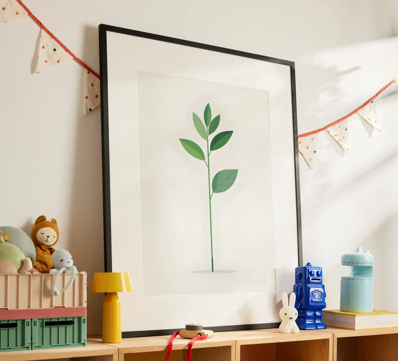 Stelo di pianta minimalista poster da Botanical Gallery
