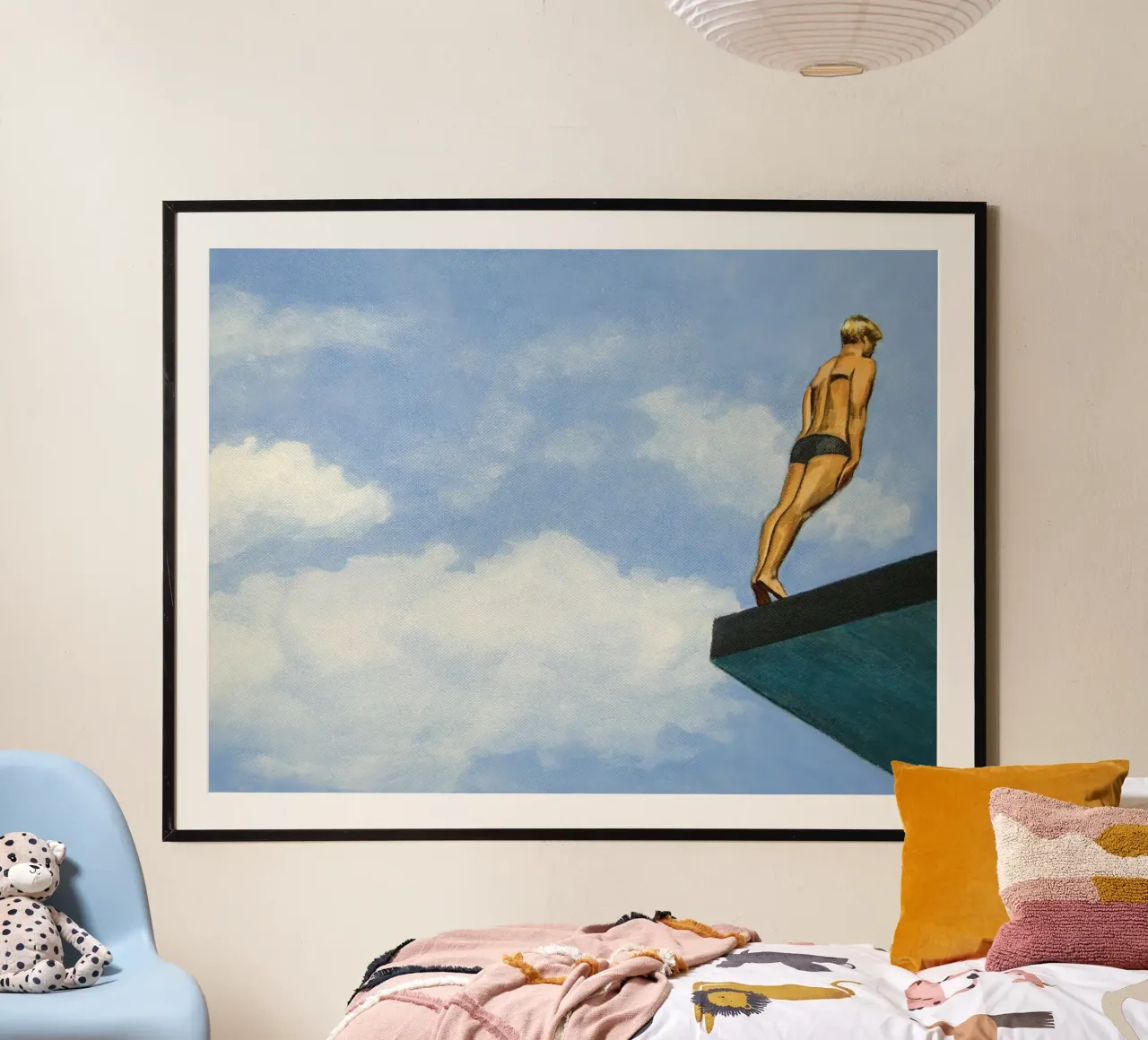 Tuffatore sul bordo - Sarah Morrissette poster da Rachelwhell