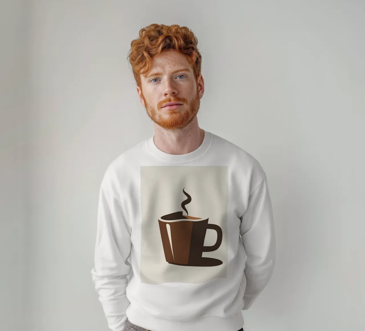 Sagoma di una tazza di caffè felpa da LIFESTYLE OBJECTS