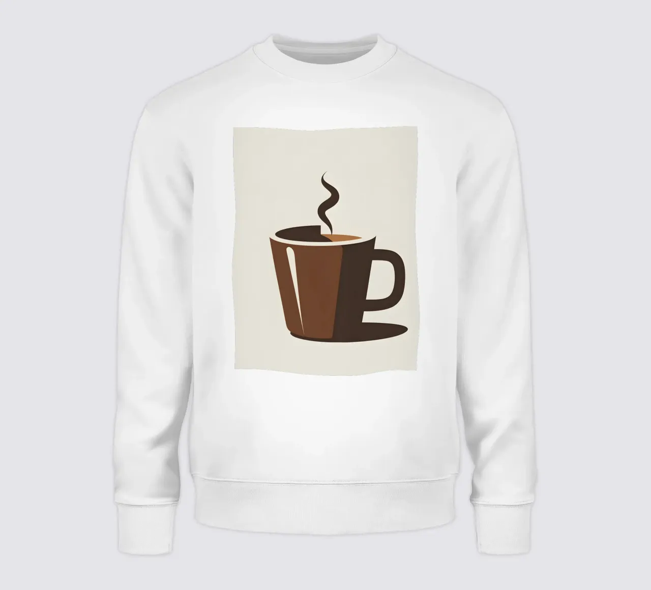 Sagoma di una tazza di caffè felpa da LIFESTYLE OBJECTS